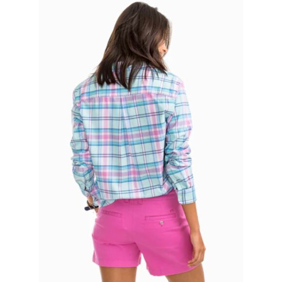 Southern Tide Stony Bay Plaid Hampton Button Down Shirt - Picture 2 of 11